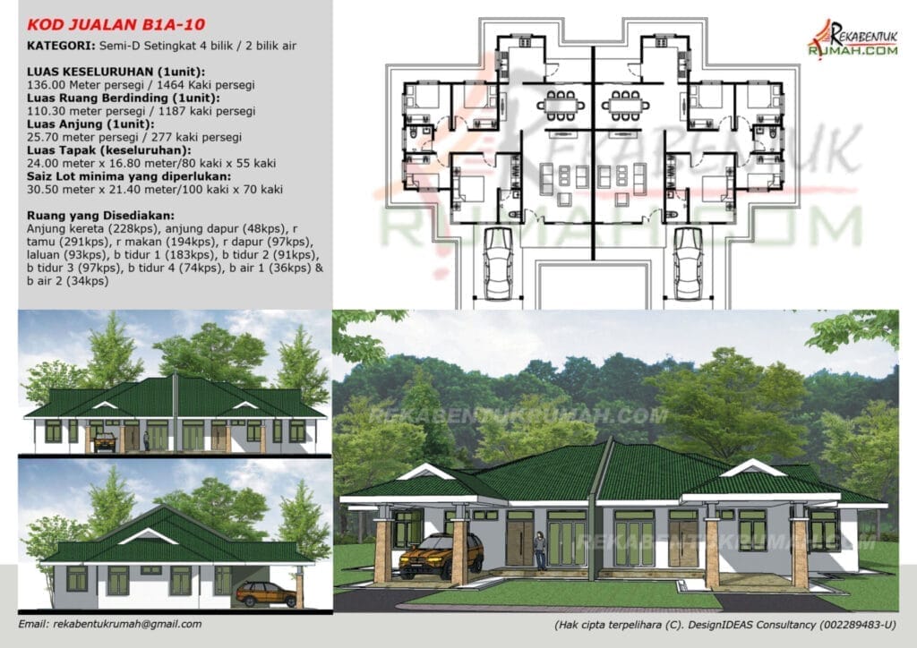 1 Tingkat Semi-D <1,400 sqf 10 1 Tingkat SemiD 1400sqf Page11