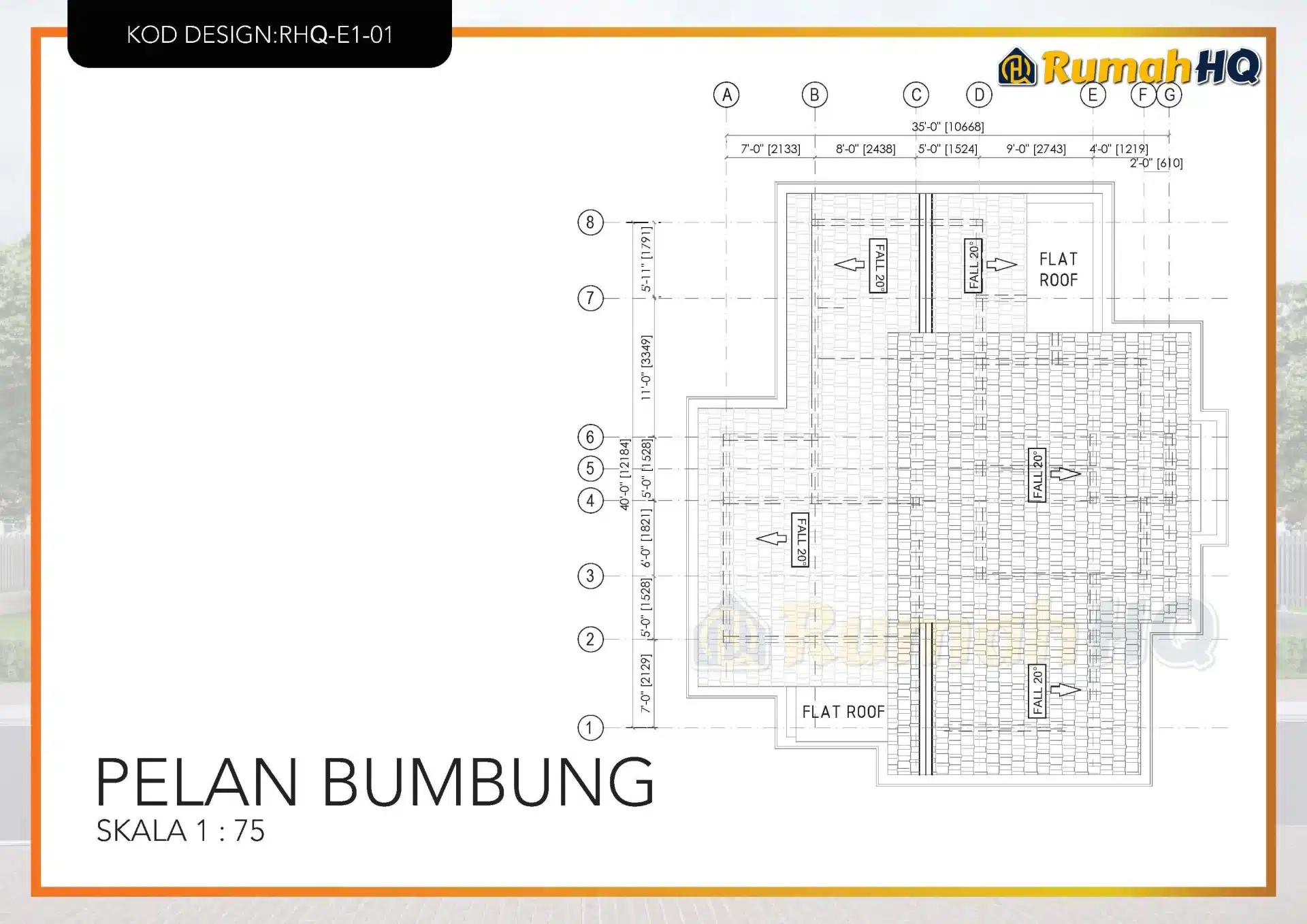 Rekabentuk Design Rumah RHQ E1 01 7