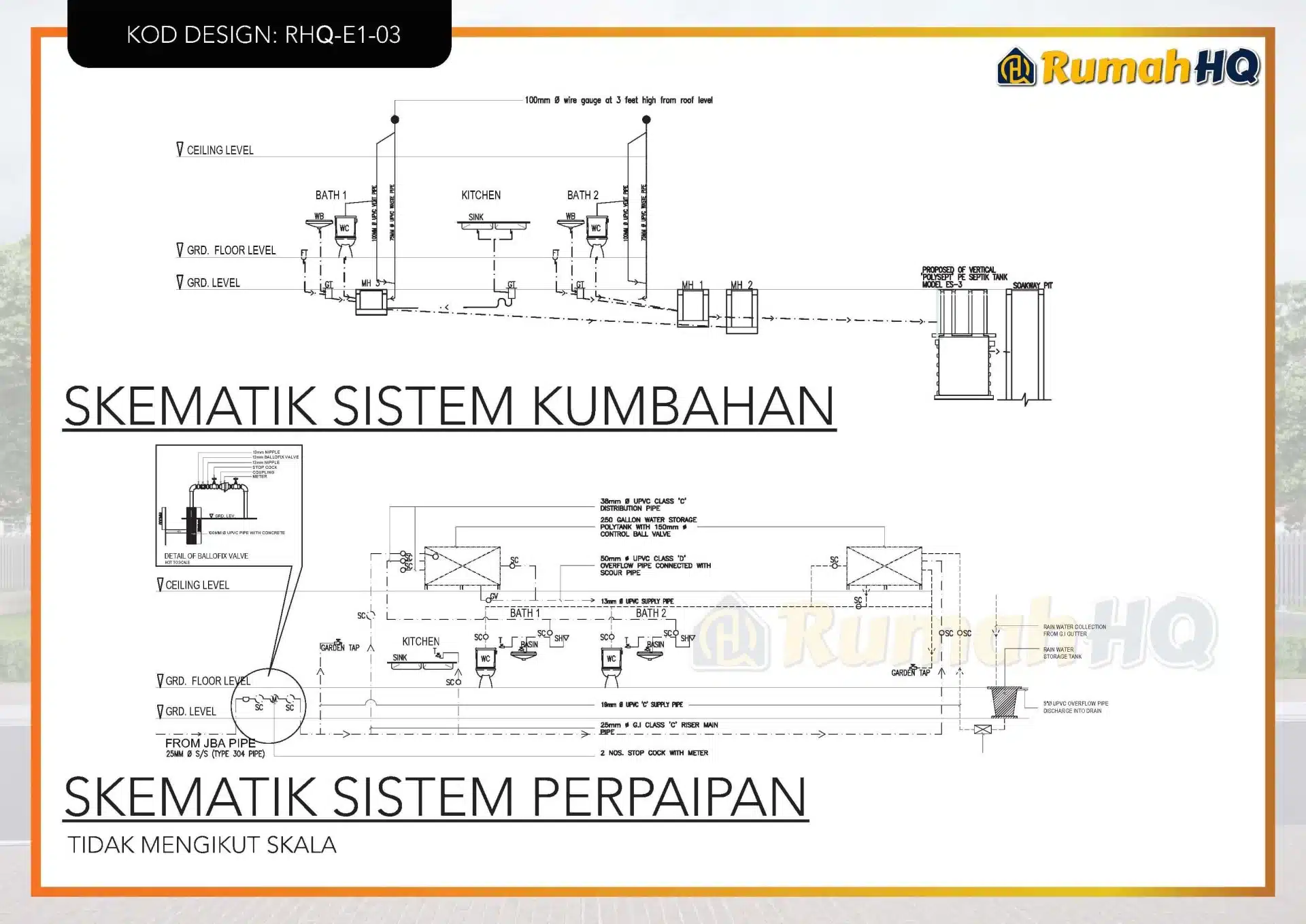 RHQ-E1-03 17 Rekabentuk Design Rumah RHQ E1 03 16