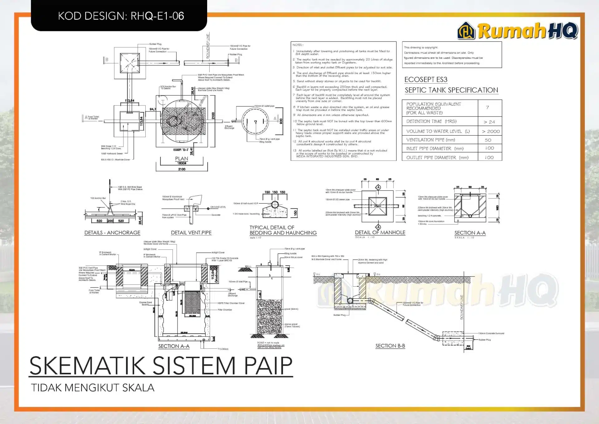 Rekabentuk Design Rumah RHQ E1 06 17