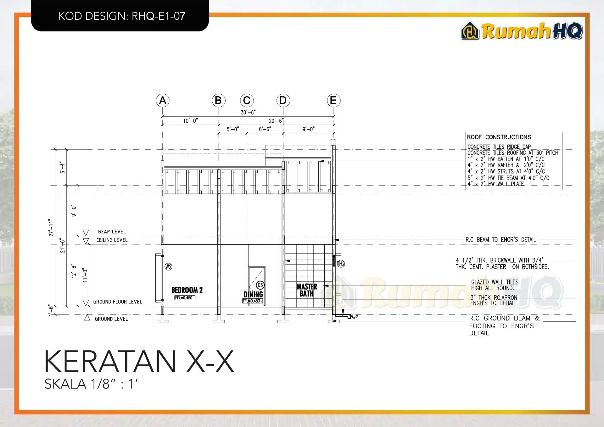 RHQ-E1-07 26 Rekabentuk Design Rumah RHQ E1 07 8