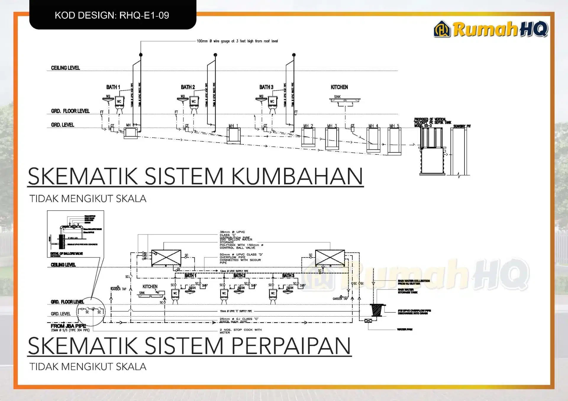 Rekabentuk Design Rumah RHQ E1 09 16