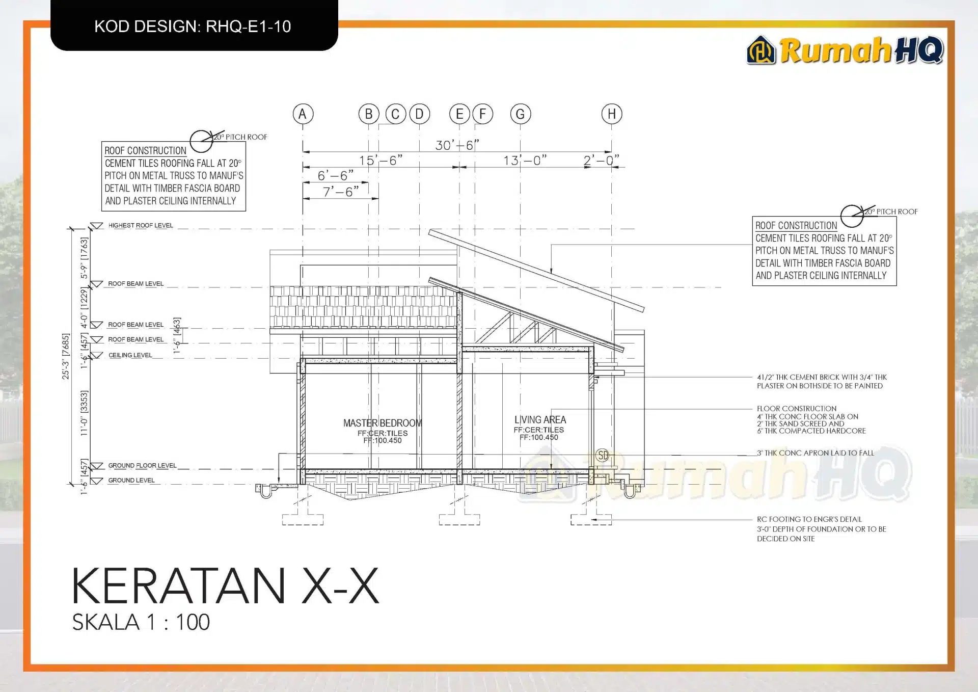 RHQ-E1-10 26 Rekabentuk Design Rumah RHQ E1 10 8