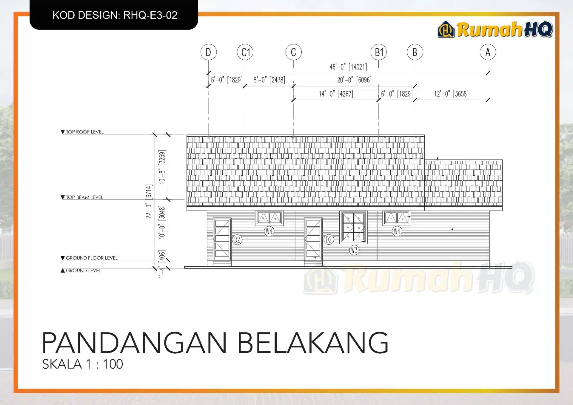 RHQ-E3-02 22 Rekabentuk Design Rumah RHQ E3 02 12